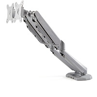 StarTech デュアルモニターアーム クランプ式 15-32インチVESA規格ディスプレイ対応 2ポートUSBハブ/3.5mmオーディオポート搭載 (ARMSLIMDUOS)画像