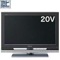 SONY BRAVIA 地上・BS・110度CSデジタルハイビジョン液晶テレビ 20V型 (KDL-20J1 T)画像