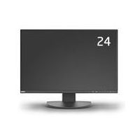 NEC 24型USB Type-C対応3辺狭額縁ワイド液晶ディスプレイ黒色 (LCD-EA242WU-BK)画像