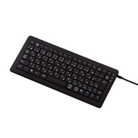 ELECOM TK-UP84CPBK 84キーパンダグラフ式コンパクトキーボード ブラック (TK-UP84CPBK)画像