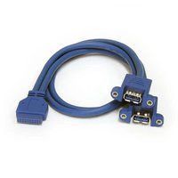 StarTech 2x USB 3.0増設 M/B接続パネルマウント型ケーブル USB3SPNLAFHD (USB3SPNLAFHD)画像