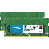 crucial 32GB Kit (16GBx2) DDR4 2666 MT/s (PC4-21300) CL19 DR x8 Unbuffered SODIMM 260pin (CT2K16G4SFD8266)画像
