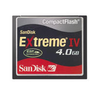 サンディスク ExtremeIV CompactFlash 4GB SDCFX4-4096-903 (SDCFX4-4096-903)画像