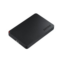 BUFFALO HD-PCF500U3-BE 2.5インチ 外付けHDD 500GB ブラック (HD-PCF500U3-BE)画像