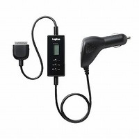 Logitec iPod Dockコネクタ搭載車載用FMトランスミッター/ブラック (LAT-FMI02BK)画像