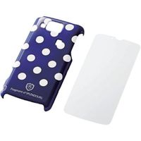 ELECOM au AQUOS PHONE IS13SH用シェルカバーfor Girl/液晶保護フィルム付き (PA-SH13PVG1)画像