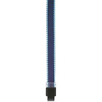 コクヨ ナフ-L4-1 ネックストラップ アイドプラス 11mm幅 青 (L4-1)画像