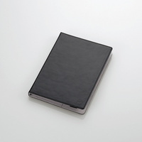 ELECOM タブレット汎用ブックタイプケース/レザー/7.0-8.4/ブラック (TB-08LCHBK)画像