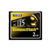 I.O DATA CF115-2G コンパクトフラッシュ CD115倍速相当 2GB (CF115-2G)画像