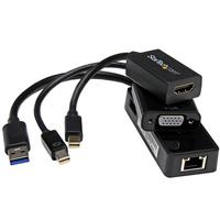 StarTech サーフェスプロ3 HDMI/VGA/GbE アダプタセット MSTP3MDPUGBK (MSTP3MDPUGBK)画像
