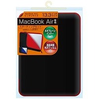 レイ・アウト MacBook Air専用スターティングセット(ブラック/レッド) (RT-MBAC1/BR)画像