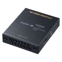 サンワサプライ 4K/HDR対応HDMI信号オーディオ分離器(光デジタル/アナログ対応) (VGA-CVHD8)画像
