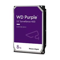 Western Digital WD Purple Surveillance Hard Drive セキュリティシステム向け 3.5 inch HDD 8TB (WD84PURZ)画像