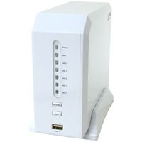 PLANEX MZK-NAS02SG1T 高速ギガビットLANホームサーバ 2Bay 1TBモデル (MZK-NAS02SG1T)画像