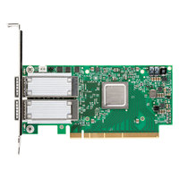 ConnectX-5 EN network interface card, 100GbE dual-port QSFP28, PCIe3.0 x16, tall bracket, ROHS R6画像