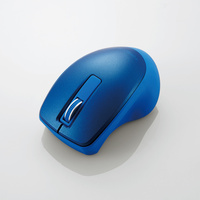 ELECOM BlueLEDマウス/TIPS AIR/Bluetooth/静音3ボタン/ブルー (M-TP10BBSBU)画像