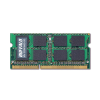 BUFFALO PC3-12800(DDR3-1600)対応 240Pin用 DDR3 SDRAM S.O.DIMM 2GB (MV-D3N1600-2G)画像