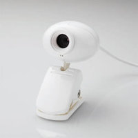 ELECOM UCAM-H1C30MWH 30万画素CMOS Webカメラ (UCAM-H1C30MWH)画像