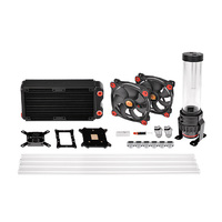 THERMALTAKE Pacific Gaming RL240 D5 PETG Water Cooling Kit (CL-W198-CU00RE-A)画像