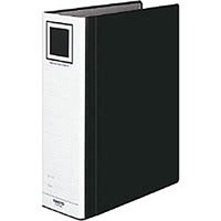 コクヨ フ-RT680D チューブファイル<エコツインR>A4縦80mm800枚収容2穴黒 (RT680D)画像