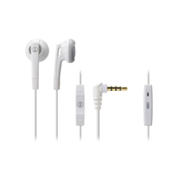 オーディオテクニカ iPod/iPhone/iPad専用インナーイヤーヘッドホン/ホワイト (ATH-C505I WH)画像