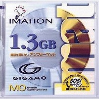 IMATION OD3-1300A 1.3GB GIGAMO光磁気ディスク (OD3-1300A)画像