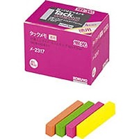 コクヨ メ-2317 タックメモ徳用蛍光色タイプ付箋52X7.2mm50本4色 (2317)画像