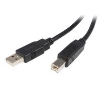 StarTech 2m USB 2.0ケーブル(ABタイプ) USB (A) オスーUSB (B) オス (USB2HAB2M)画像