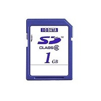I.O DATA SDメモリーカード 1GB スピードクラス:Class6 SD-S1G (SD-S1G)画像