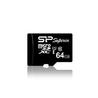 Silicon Power 64GB microSDXC Class10 UHS-1対応(SP Superior) 日本語PKG (SPJ064GMSDSU1)画像