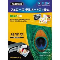 FELLOWES A5サイズ用 25枚入 100ミクロン ベーシック 5400601 (5400601)画像