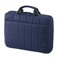 サンワサプライ 衝撃吸収PCケース(13.3型ワイド) ネイビー BAG-P21NV (BAG-P21NV)画像