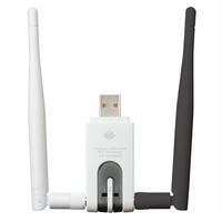 PLANEX 11a/n/g/b同時使用対応 300Mbpsハイパワー無線LAN USBアダプタ (GW-USFANG300)画像