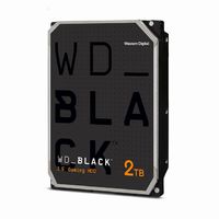 WD Black SATA HDD 3.5inch 2TB 6.0Gb/s 64MB 7,200rpm 800GB/plt AF対応