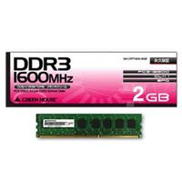 GREENHOUSE PC3-12800 DDR3 DIMM 2GB (GH-DRT1600-2GB)画像