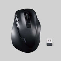 ELECOM マウス/右手用/M/BT/無線/8ボタン/充電式/ブラック (M-XGM50MBSKBK)画像
