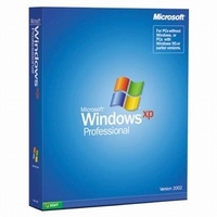 Microsoft Windows XP Professional 英語版 SP2 (E85-02667)画像