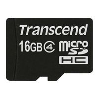 Transcend 16GB microSDHC CARD Class 4(SD 2.0) TS16GUSDC4 (TS16GUSDC4)画像