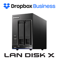 I.O DATA Dropbox Businessライセンス付き 法人向け2ドライブNAS 4TB (HDL2-X4/DB1)画像