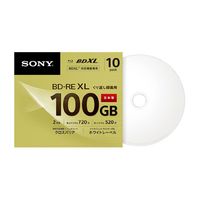 SONY ビデオ用BD-RE XL 書換型 片面3層100GB 2倍速 ホワイトワイドプリンタブル 10枚パック (10BNE3VCPS2)画像
