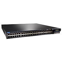 Juniper NETWORKS EX4200, 24-port 10/100/1000BaseT PoE + 600W AC PS, includes 50cm VC cable（初年度基本サービス含む） (EX4200-24P-P)画像