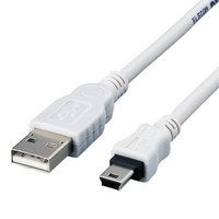 ELECOM USB-SM51 USB2.0スイングケーブル(A:ミニBタイプ) (USB-SM51)画像