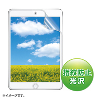サンワサプライ iPad mini用ブルーライトカット液晶保護フィルム (LCD-IPMBC)画像