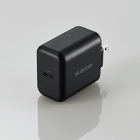 ELECOM スマホ・タブレット用AC充電器/PD対応/18W/Type-C1ポート/ブラック (MPA-ACCP02BK)画像