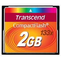 Transcend 2GB CF CARD (133X、 TYPE I ) TS2GCF133 (TS2GCF133)画像