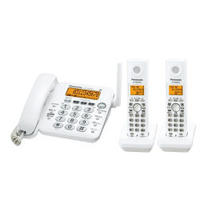 パナソニック コードレス電話機 子機2台付き VE-GP24DW-W (VE-GP24DW-W)画像