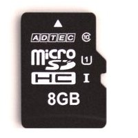 ADTEC 産業用 microSDHC 8GB MLC Class10 UHS-I EMH08GMBWGBECD (EMH08GMBWGBECD)画像