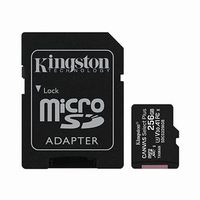 KINGSTON 256GB microSDHC Canvas Select Plus 100R A1 C10 Card + ADP (SDCS2/256GB)画像