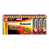 パナソニック アルカリ乾電池 単4形20本パック LR03XJ/20SW (LR03XJ/20SW)画像