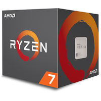 AMD AMD Ryzen 7 2700, with Wraith Spire(LED) cooler (YD2700BBAFBOX)画像